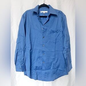 Perry Ellis Classic Blue Button Down Shirt
